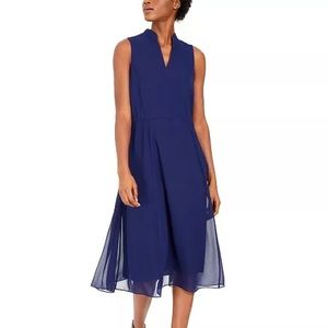 Anne Klein Drawstring Midi Dress - Size XXS (NWT)